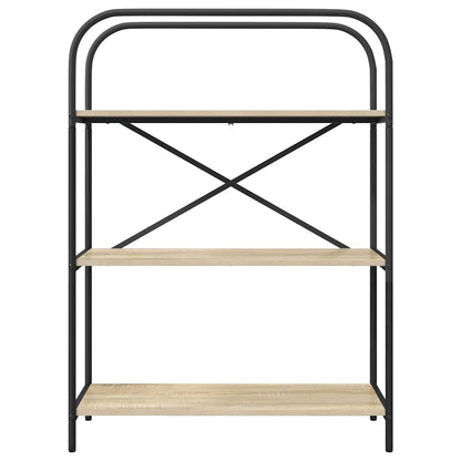 Bokhylle Sonoma eik 80 x 30 x 109 cm Konstruert tre
