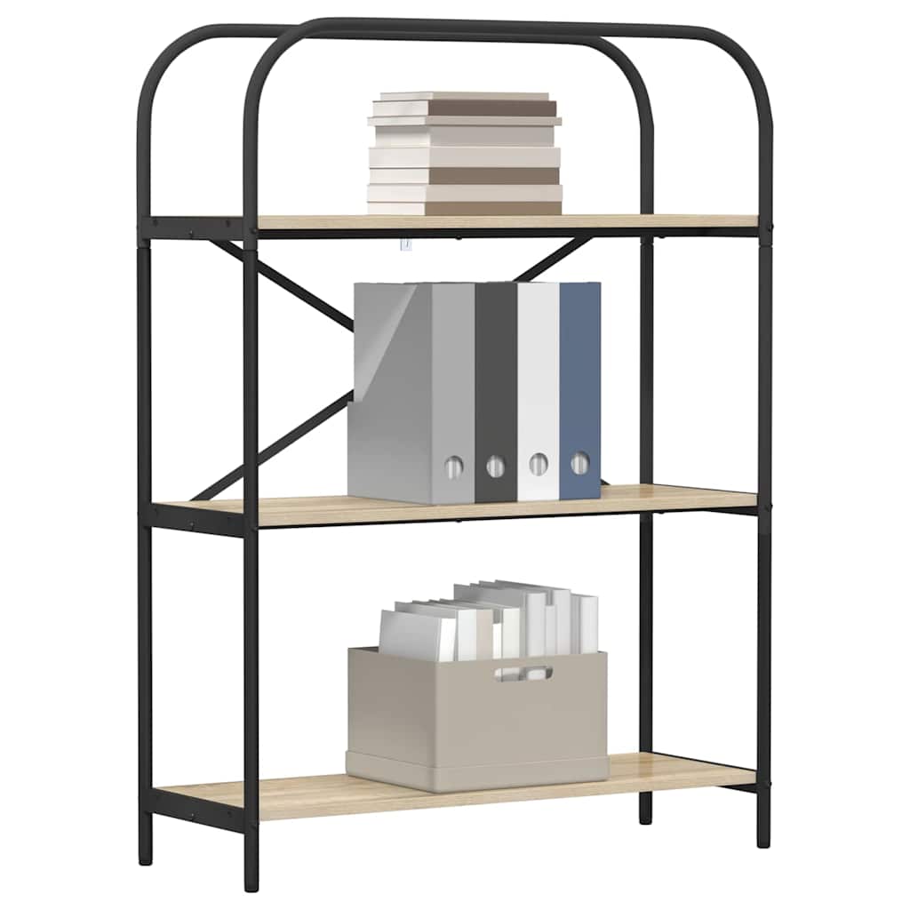 Bokhylle Sonoma eik 80 x 30 x 109 cm Konstruert tre
