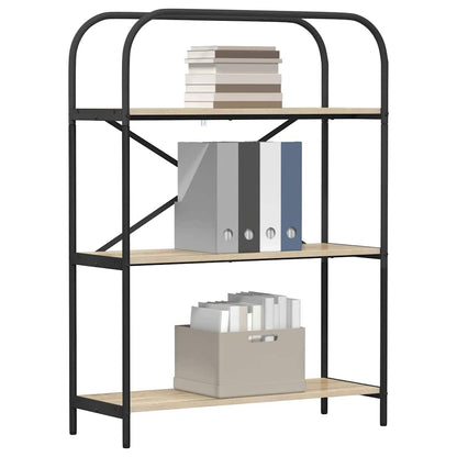 Bokhylle Sonoma eik 80 x 30 x 109 cm Konstruert tre
