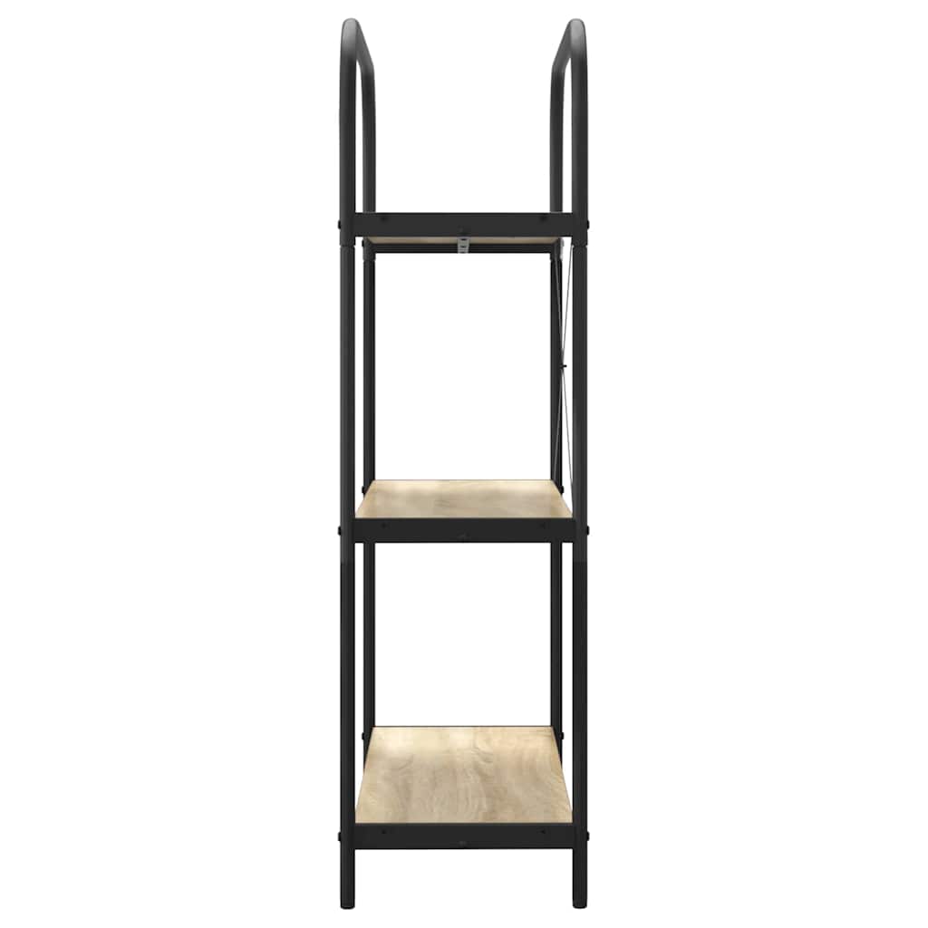 Bokhylle Sonoma eik 80 x 30 x 109 cm Konstruert tre
