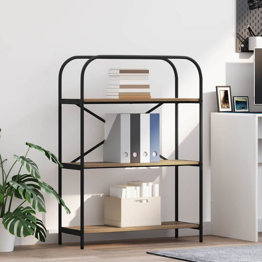 Bokhylle artisan eik 80 x 30 x 109 cm Konstruert tre