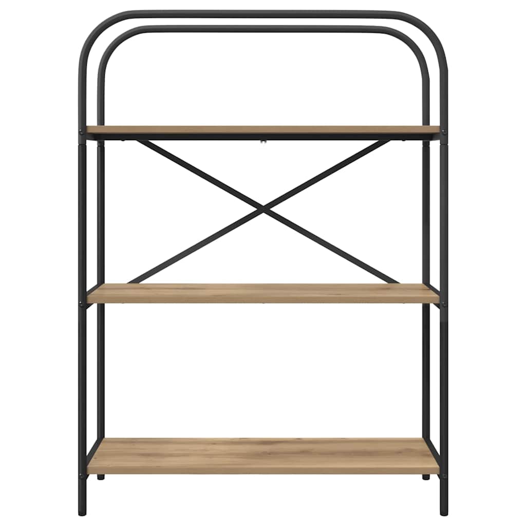 Bokhylle artisan eik 80 x 30 x 109 cm Konstruert tre