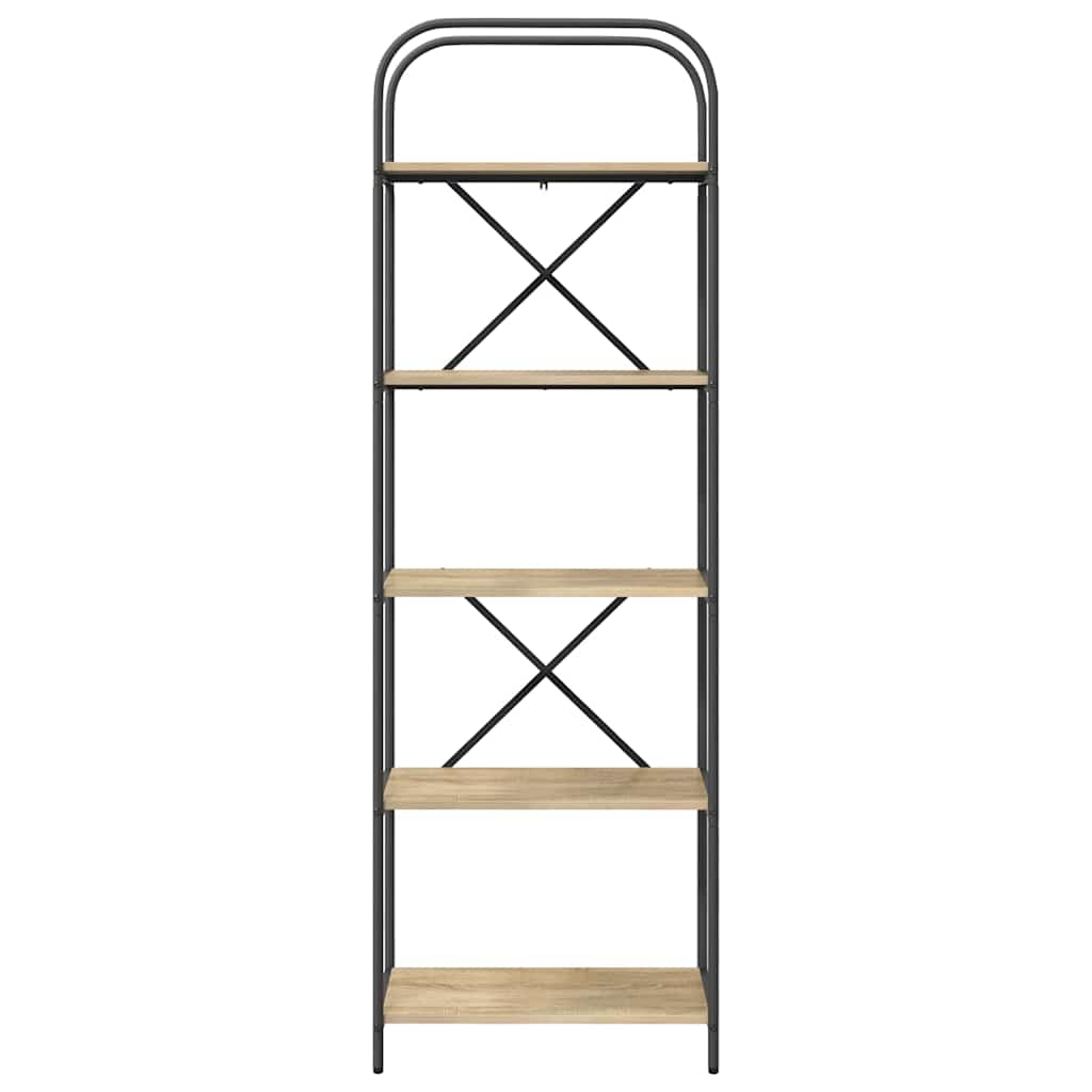 Bokhylle Sonoma eik 60 x 30 x 183 cm Konstruert tre