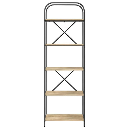 Bokhylle Sonoma eik 60 x 30 x 183 cm Konstruert tre