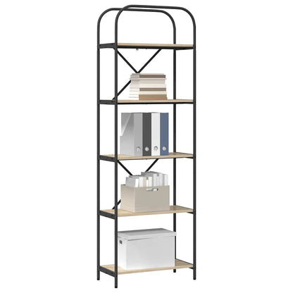 Bokhylle Sonoma eik 60 x 30 x 183 cm Konstruert tre