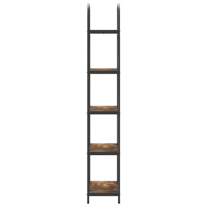 Bokhylle Røkt eik 60 x 30 x 183 cm Konstruert tre