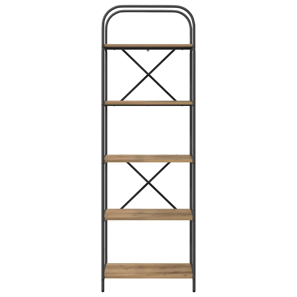 Bokhylle artisan eik 60 x 30 x 183 cm Konstruert tre