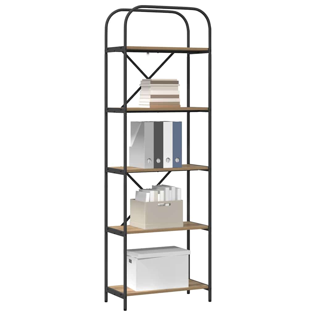 Bokhylle artisan eik 60 x 30 x 183 cm Konstruert tre
