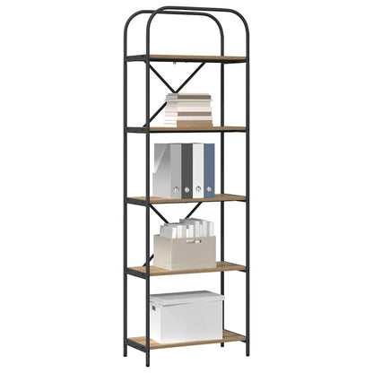 Bokhylle artisan eik 60 x 30 x 183 cm Konstruert tre