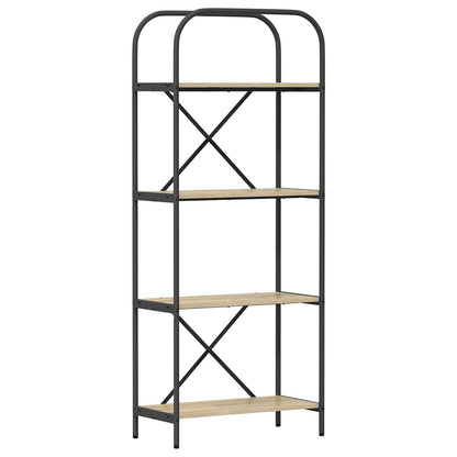 Bokhylle Sonoma eik 60 x 30 x 146 cm Konstruert tre