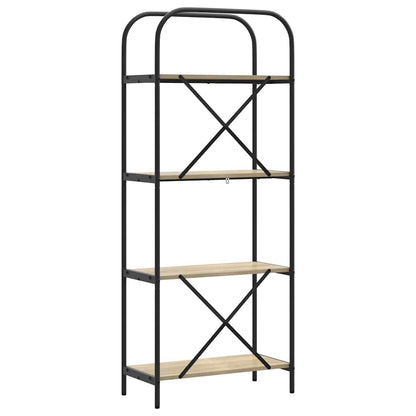 Bokhylle Sonoma eik 60 x 30 x 146 cm Konstruert tre