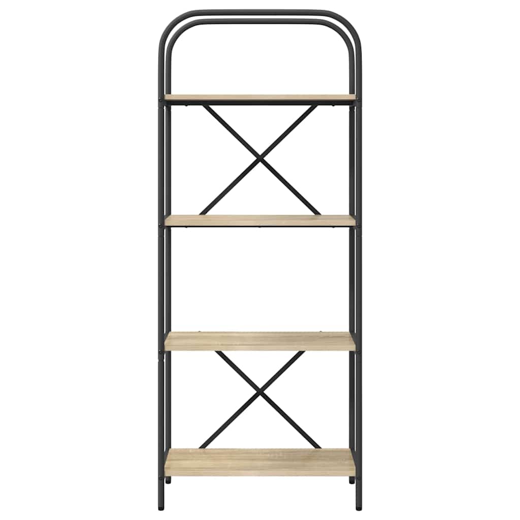 Bokhylle Sonoma eik 60 x 30 x 146 cm Konstruert tre