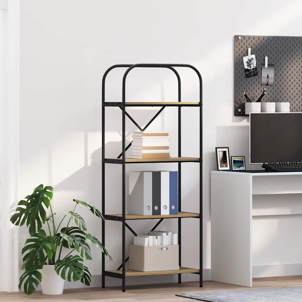 Bokhylle artisan eik 60 x 30 x 146 cm Konstruert tre