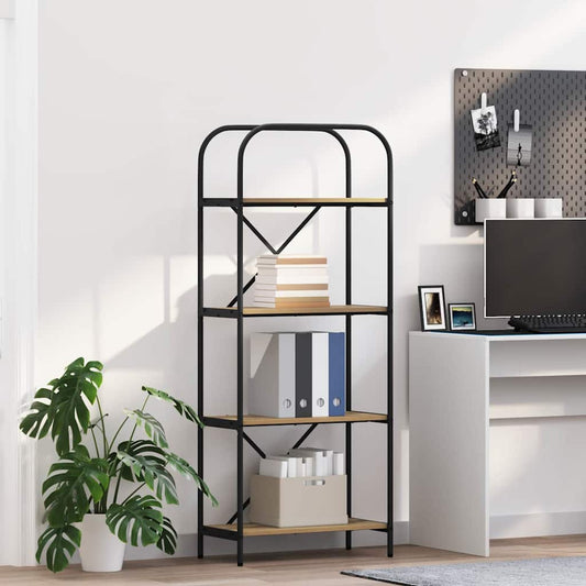 Bokhylle artisan eik 60 x 30 x 146 cm Konstruert tre