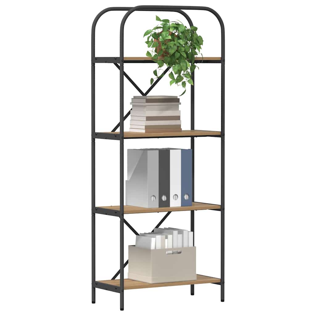 Bokhylle artisan eik 60 x 30 x 146 cm Konstruert tre