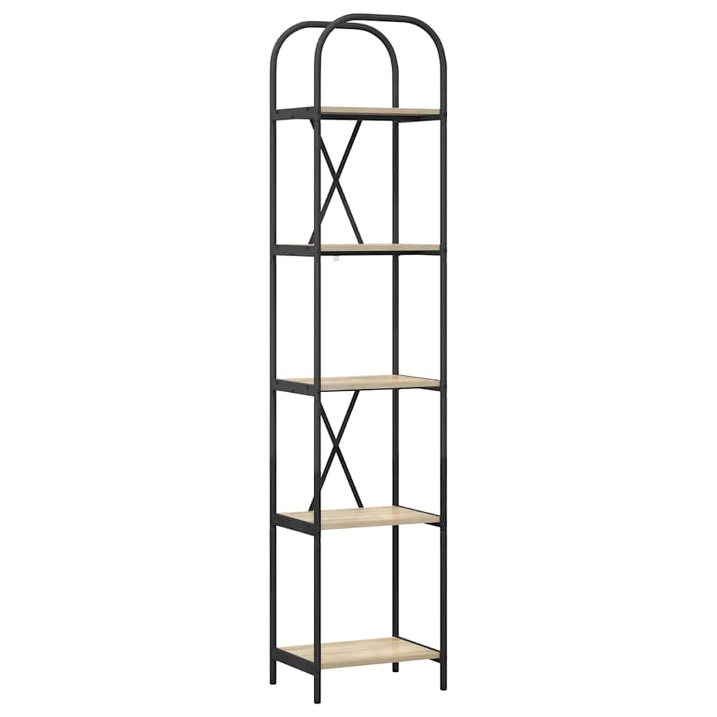 Bokhylle Sonoma eik 40 x 30 x 183 cm Konstruert tre
