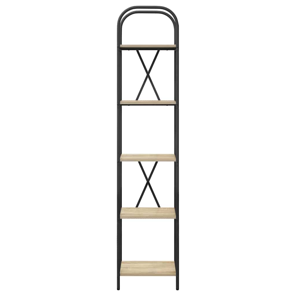 Bokhylle Sonoma eik 40 x 30 x 183 cm Konstruert tre