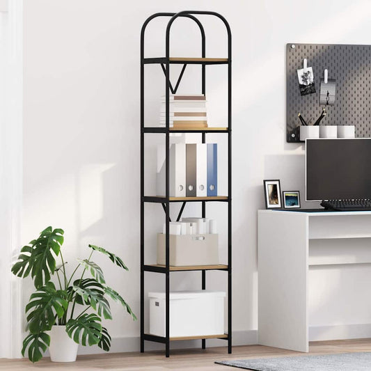 Bokhylle artisan eik 40 x 30 x 183 cm Konstruert tre