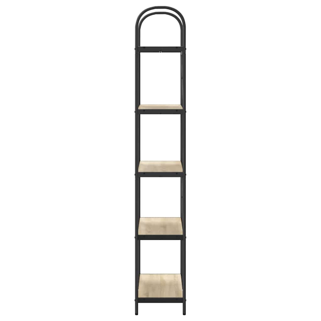 Bokhylle Sonoma eik 80 x 30 x 183 cm Konstruert tre