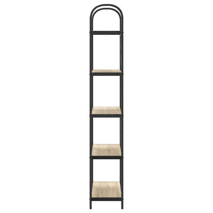 Bokhylle Sonoma eik 80 x 30 x 183 cm Konstruert tre
