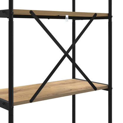 Bokhylle artisan eik 80 x 30 x 183 cm Konstruert tre