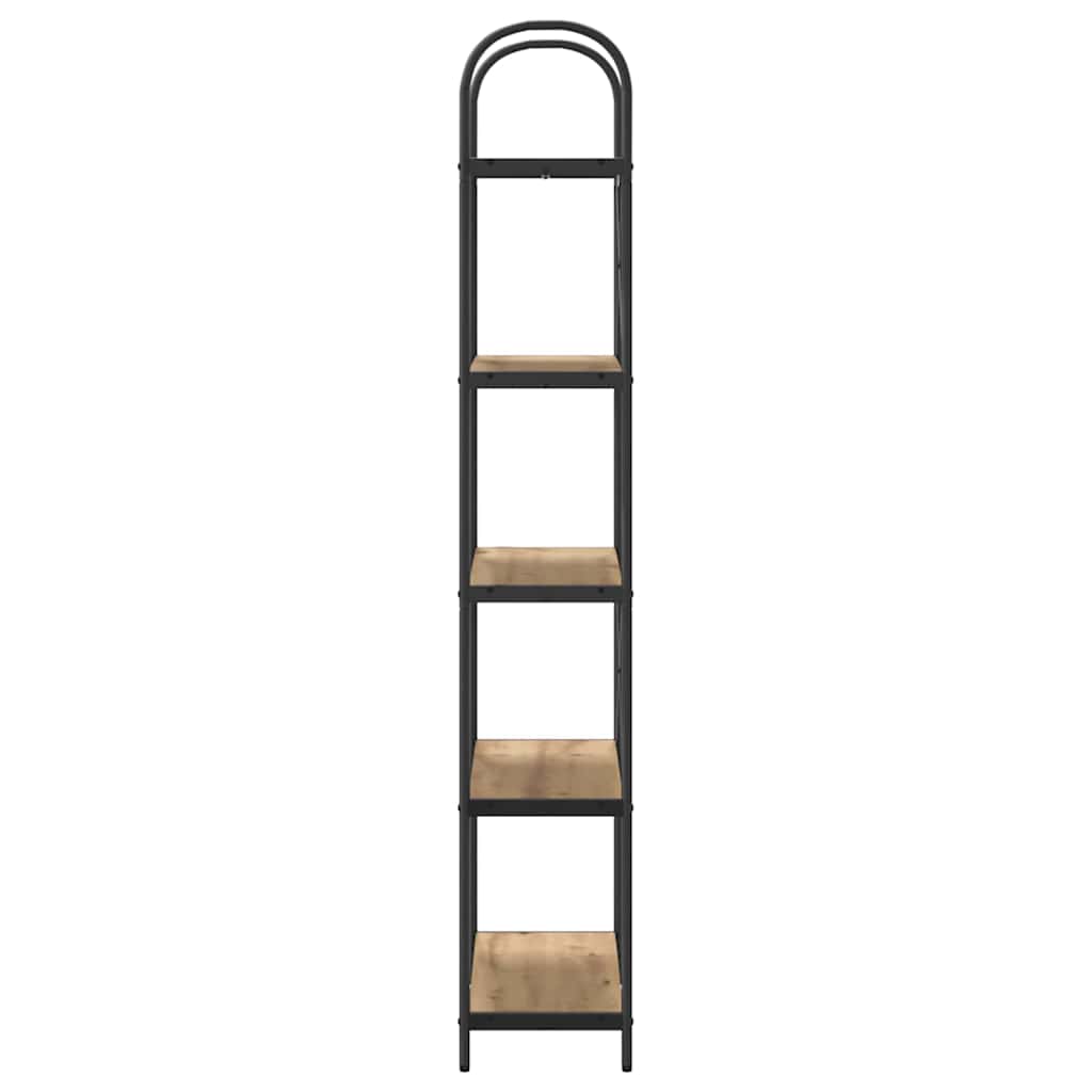 Bokhylle artisan eik 80 x 30 x 183 cm Konstruert tre