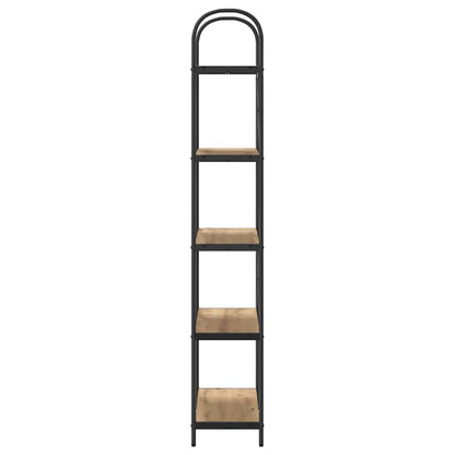 Bokhylle artisan eik 80 x 30 x 183 cm Konstruert tre