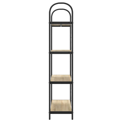 Bokhylle Sonoma eik 80 x 30 x 146 cm Konstruert tre