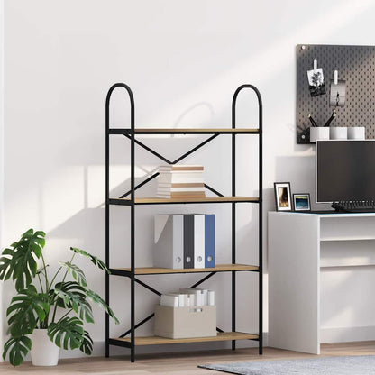 Bokhylle artisan eik 80 x 30 x 146 cm Konstruert tre