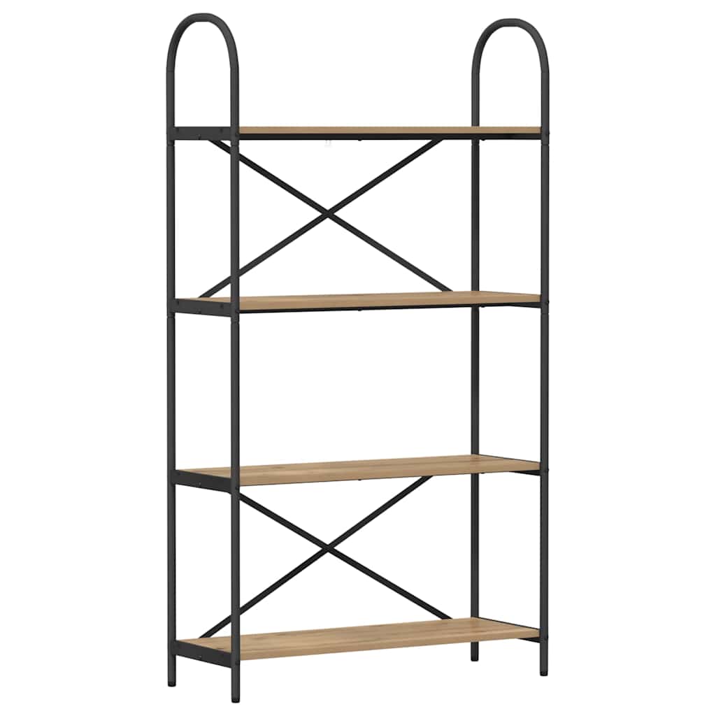 Bokhylle artisan eik 80 x 30 x 146 cm Konstruert tre