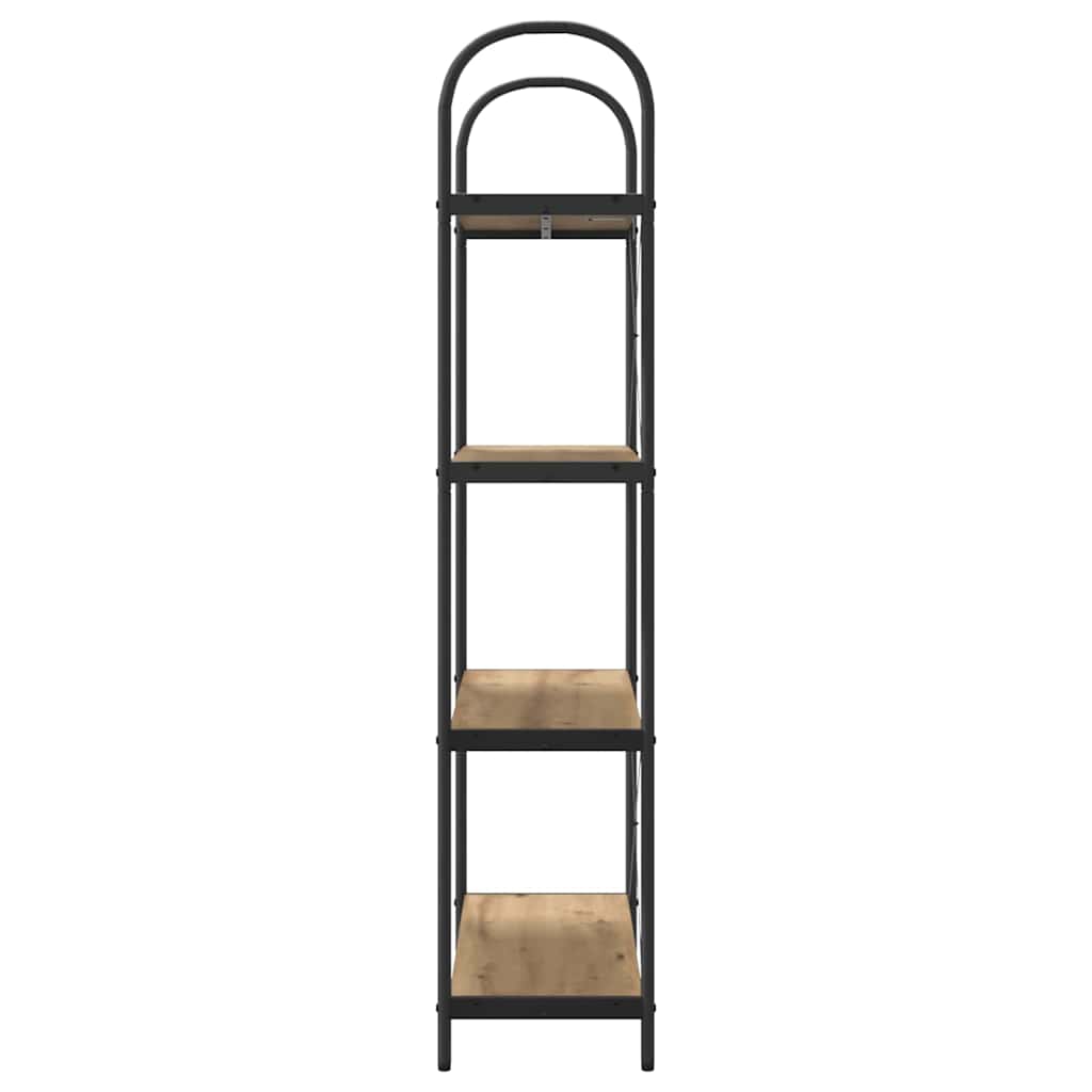 Bokhylle artisan eik 80 x 30 x 146 cm Konstruert tre