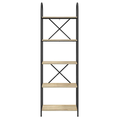 Bokhylle Sonoma eik 60 x 30 x 183 cm Konstruert tre