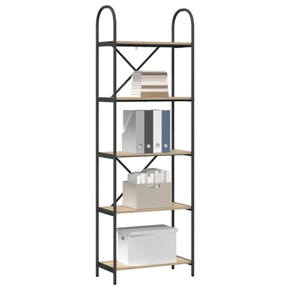 Bokhylle Sonoma eik 60 x 30 x 183 cm Konstruert tre