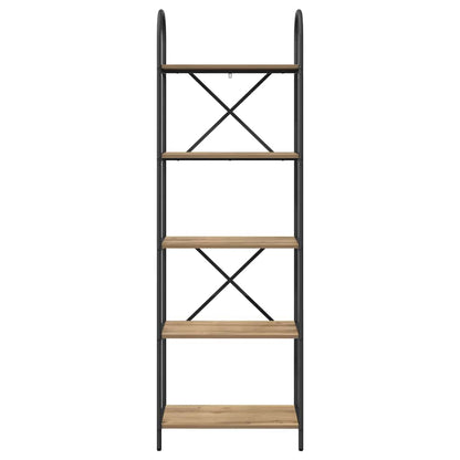 Bokhylle artisan eik 60 x 30 x 183 cm Konstruert tre