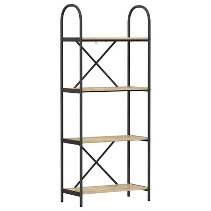Bokhylle Sonoma eik 60 x 30 x 146 cm Konstruert tre