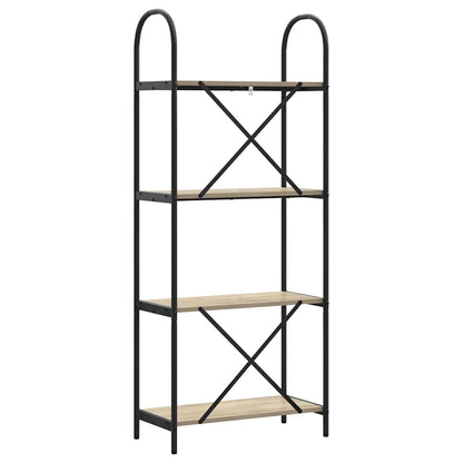 Bokhylle Sonoma eik 60 x 30 x 146 cm Konstruert tre