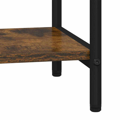 Bokhylle Røkt eik 60 x 30 x 146 cm Konstruert tre