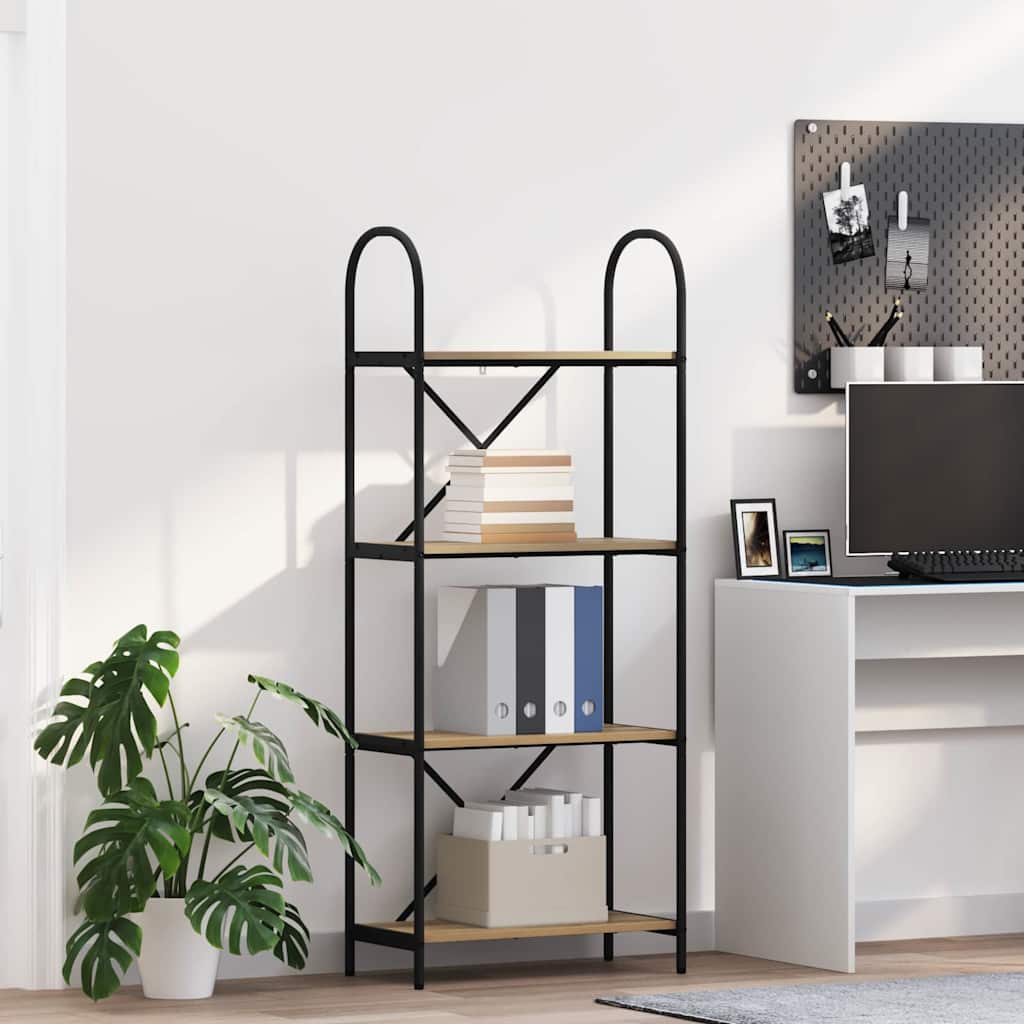Bokhylle artisan eik 60 x 30 x 146 cm Konstruert tre