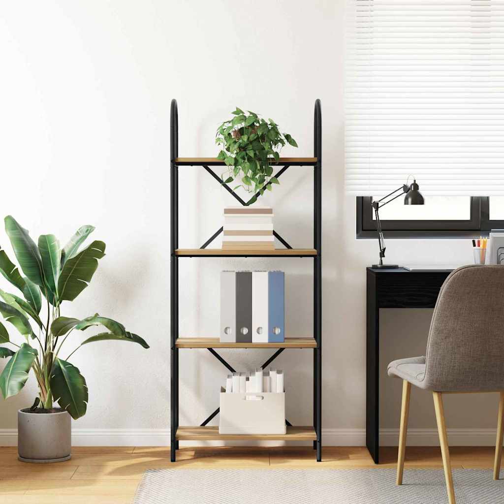 Bokhylle artisan eik 60 x 30 x 146 cm Konstruert tre