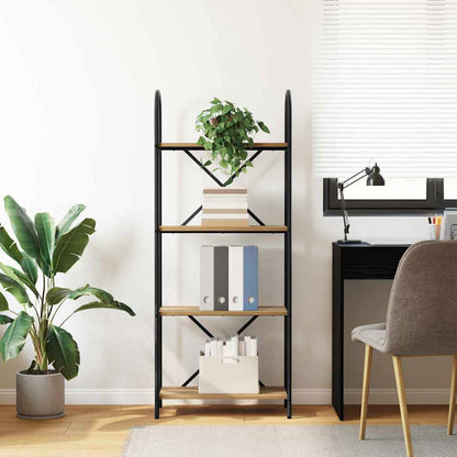 Bokhylle artisan eik 60 x 30 x 146 cm Konstruert tre