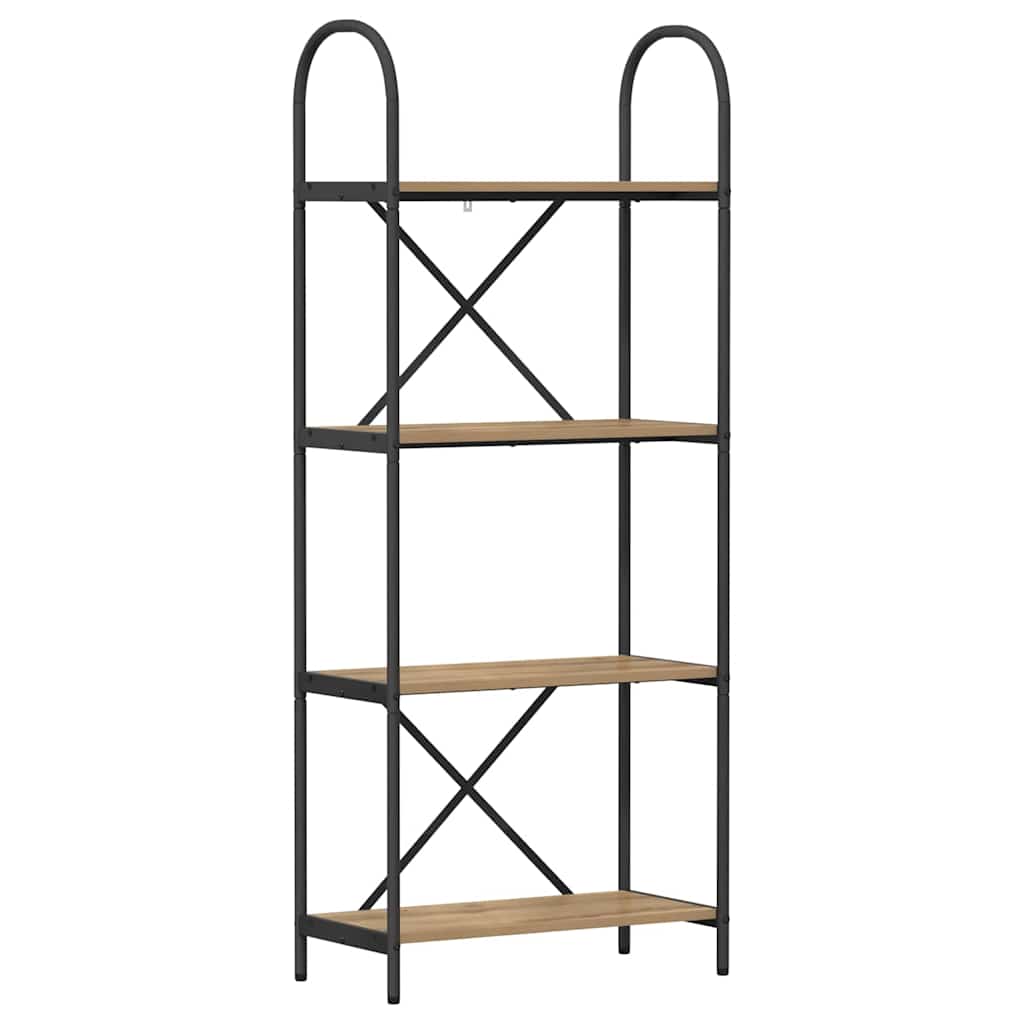 Bokhylle artisan eik 60 x 30 x 146 cm Konstruert tre