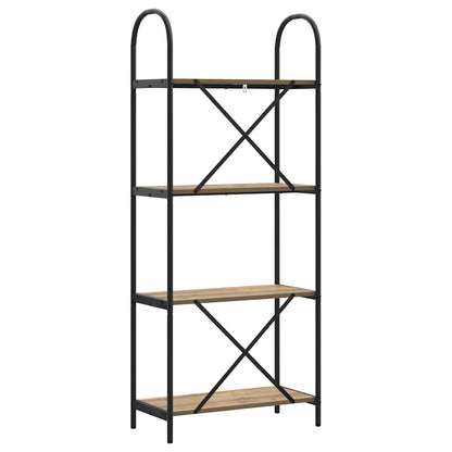 Bokhylle artisan eik 60 x 30 x 146 cm Konstruert tre
