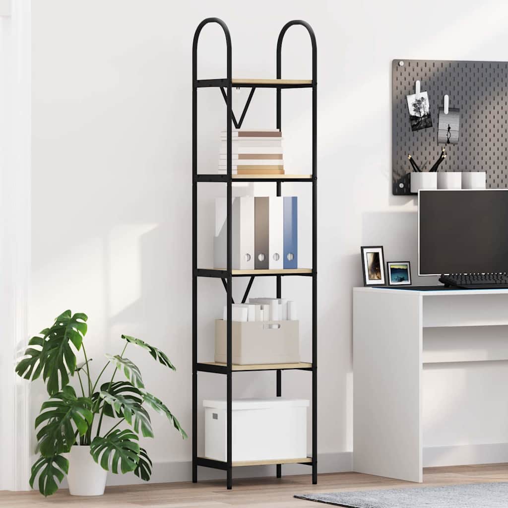 Bokhylle Sonoma eik 40 x 30 x 183 cm Konstruert tre
