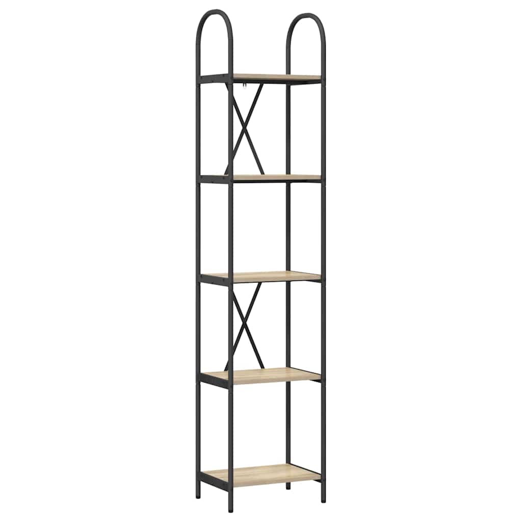 Bokhylle Sonoma eik 40 x 30 x 183 cm Konstruert tre