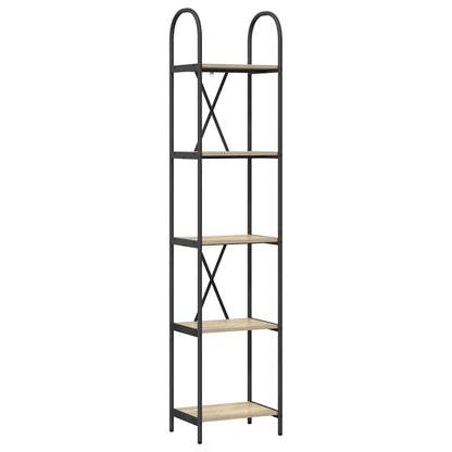 Bokhylle Sonoma eik 40 x 30 x 183 cm Konstruert tre