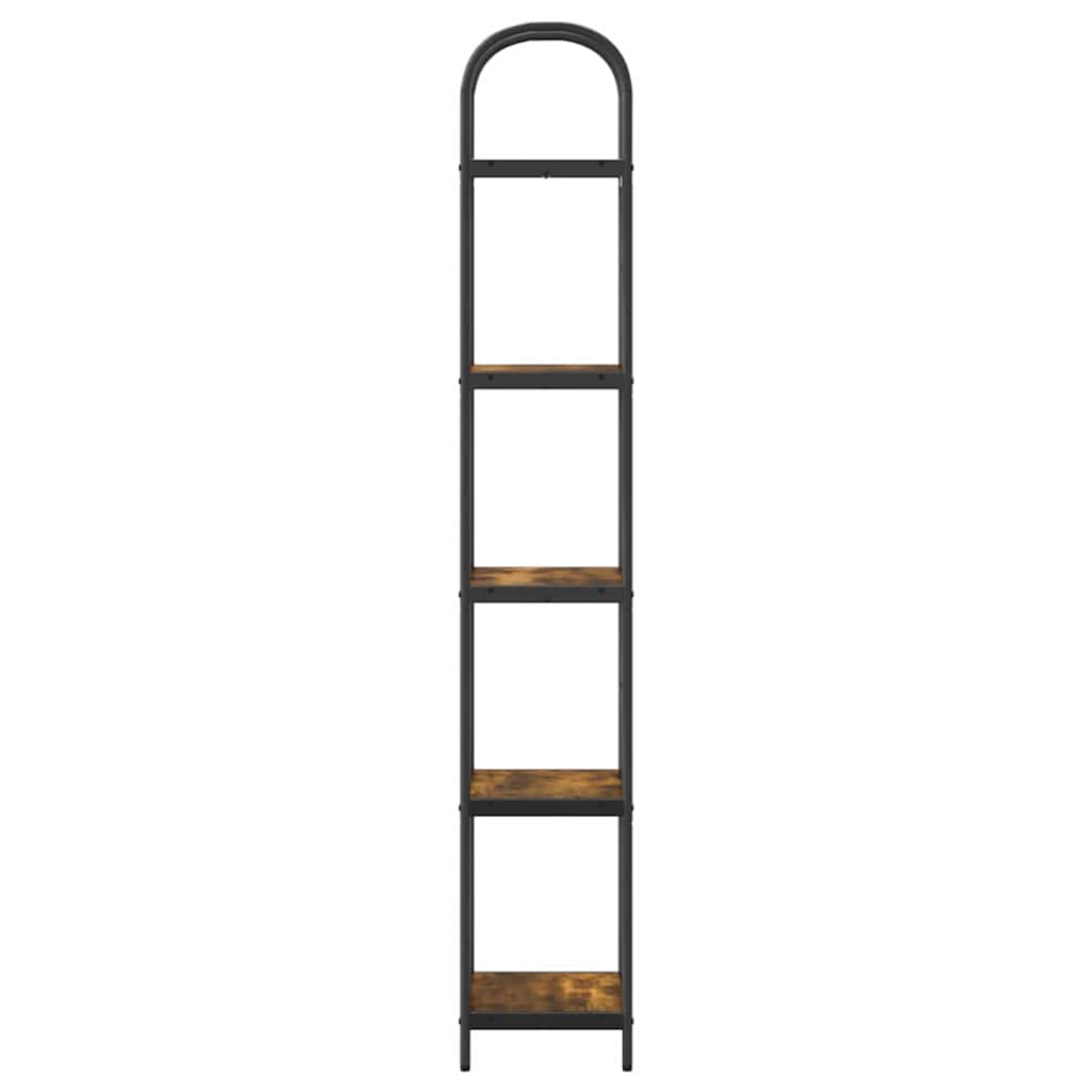 Bokhylle Røkt eik 40 x 30 x 183 cm Konstruert tre