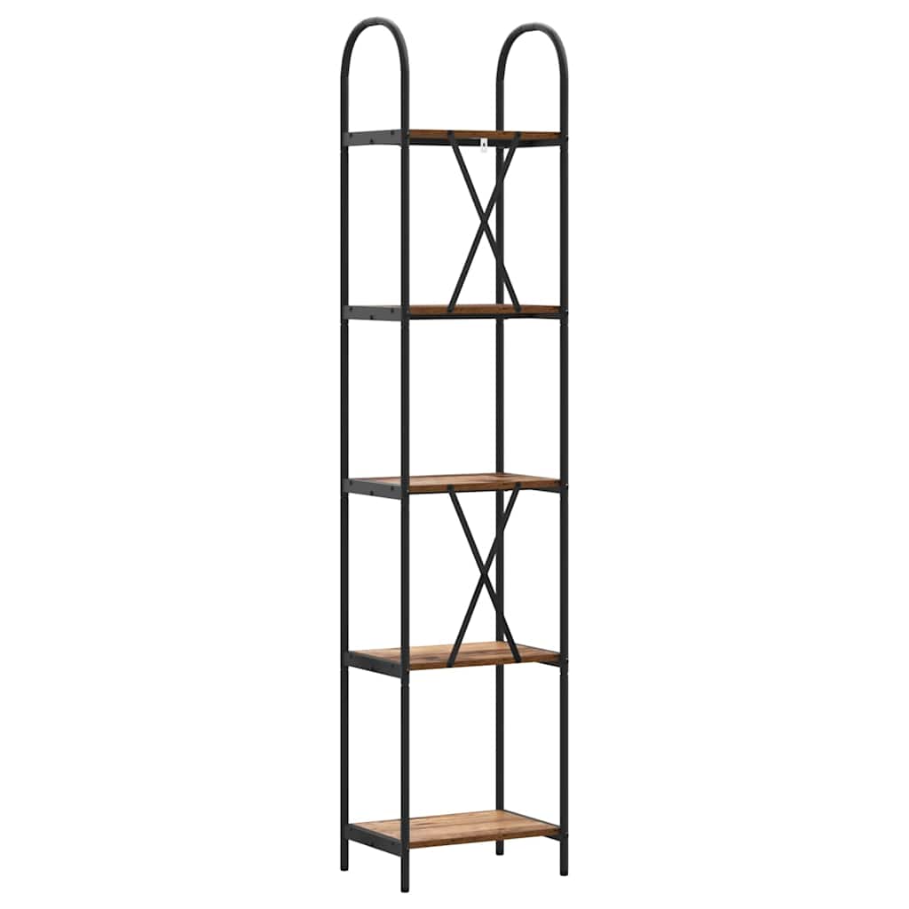 Bokhylle Gammelt tre 40 x 30 x 183 cm Konstruert tre