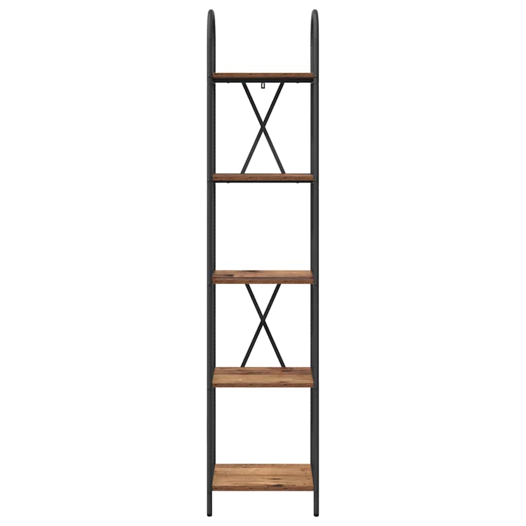 Bokhylle Gammelt tre 40 x 30 x 183 cm Konstruert tre