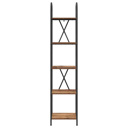 Bokhylle Gammelt tre 40 x 30 x 183 cm Konstruert tre