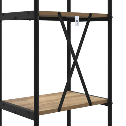 Bokhylle artisan eik 40 x 30 x 183 cm Konstruert tre